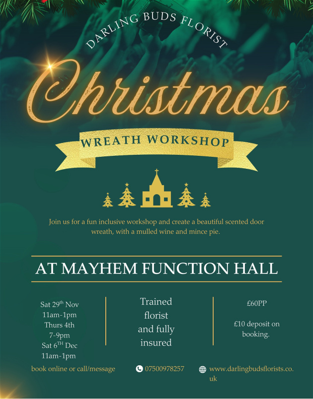 workshops | Xmas wreath workshop