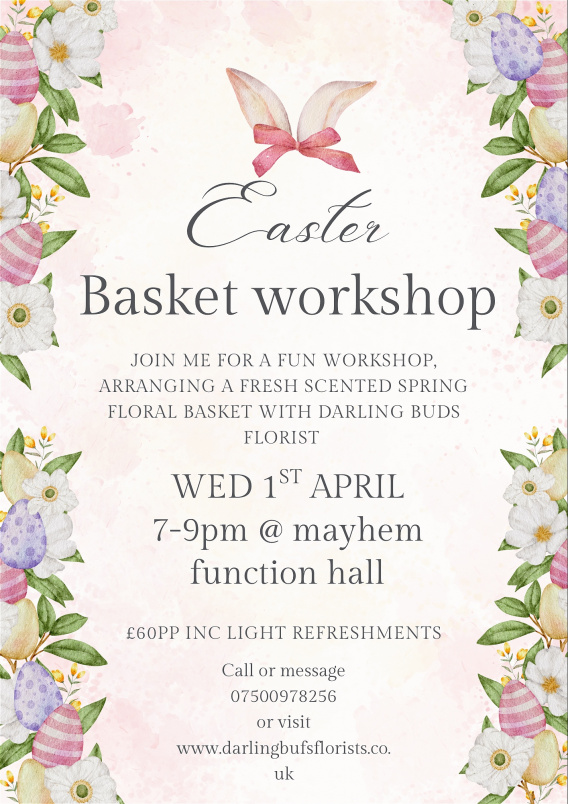 Mother's Day | workshops | Easter basket workshop