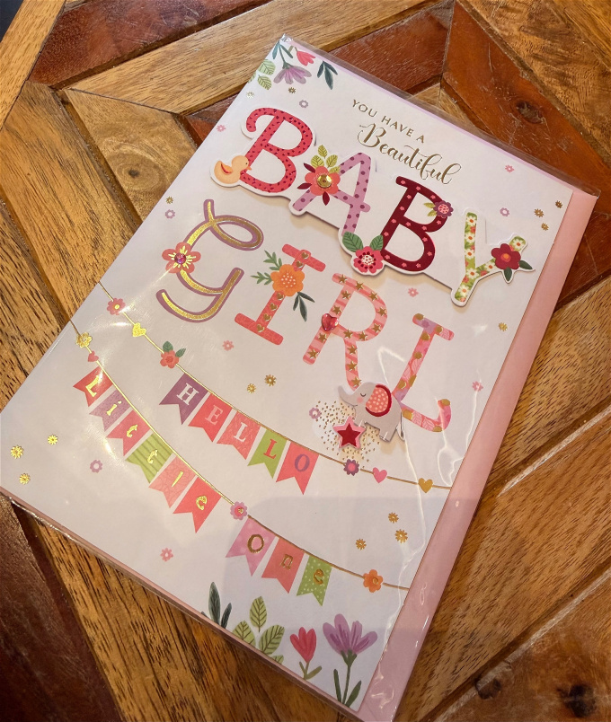 Gifts | Upsell gifts | Baby Girl Card