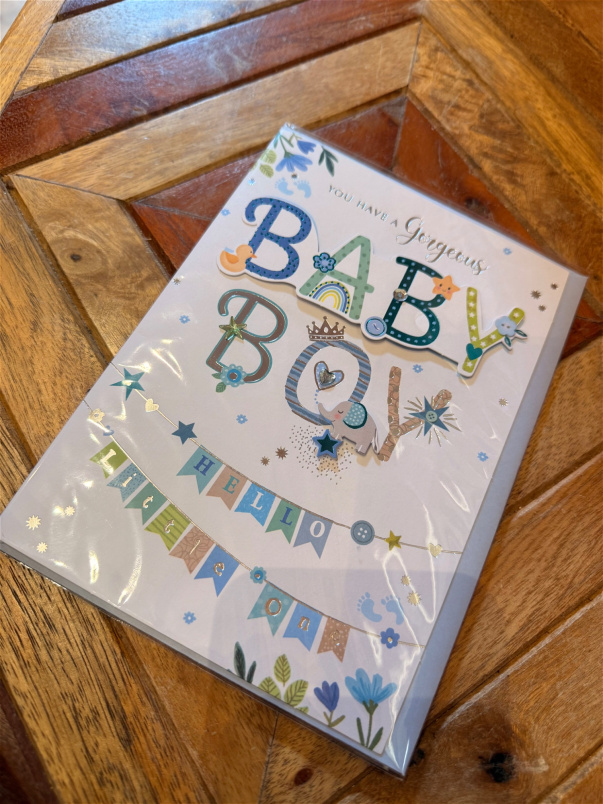 Gifts | Upsell gifts | Baby Boy Card