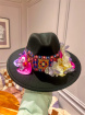 Headwear | Boho Trilby - Black