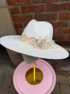 Headwear | Boho Fedora - White
