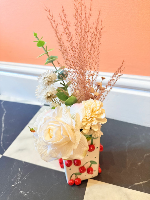 Dried Flowers | Gifts | Handmade Vase Cherry