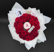 Arrangements | Bouquets | Celebrities Choice | Gifts | Hatbox | ⸻  Luxury Rose & Cake Arrangement