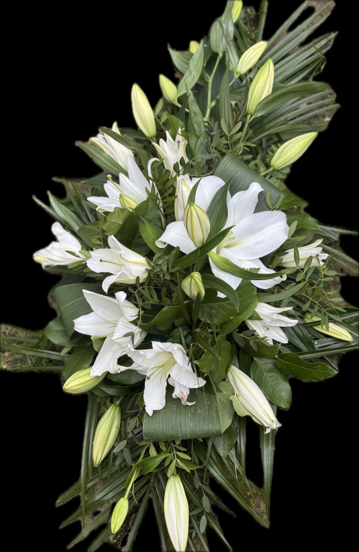 Funeral Tributes | Oasis spray single ended