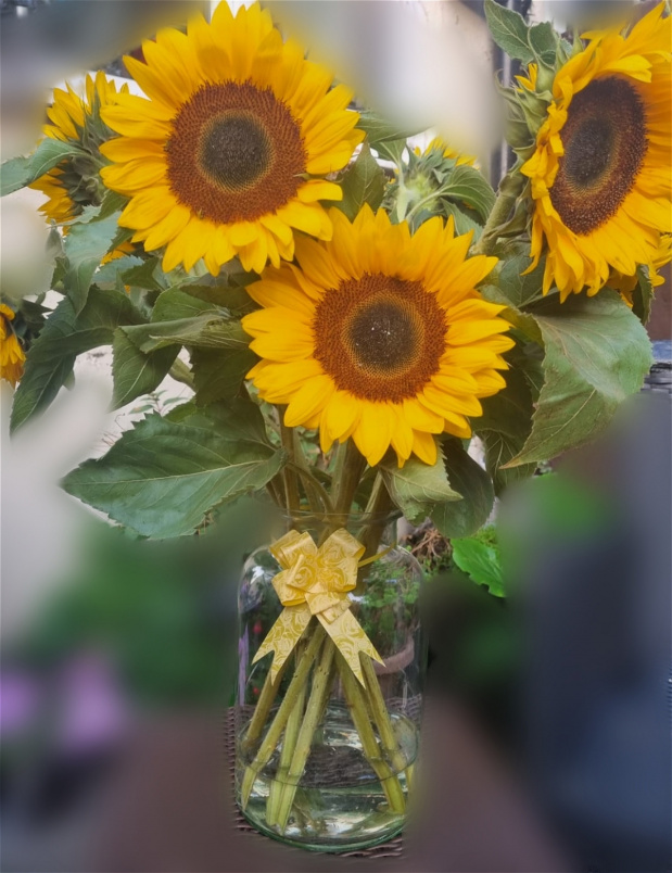No Fuss Brown Paper Bunches | Sunflowers Bunch