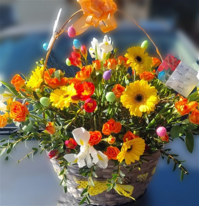 Unique Seasonal Arrangements  | Easter Basket