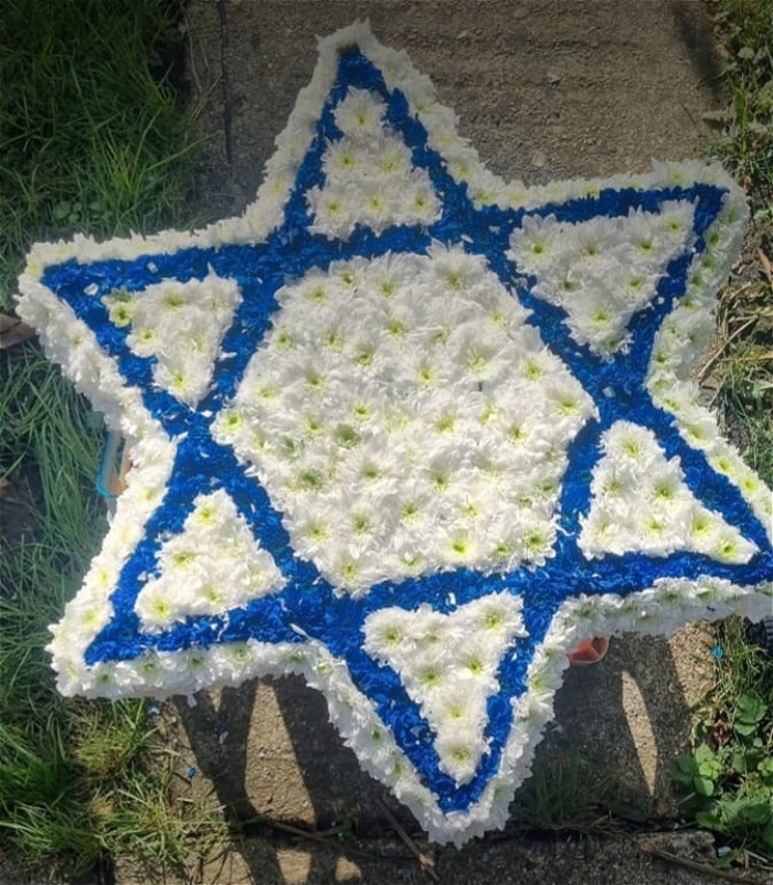Funeral Arrangements | Religious Funeral Tributes | Star Of David Tribute