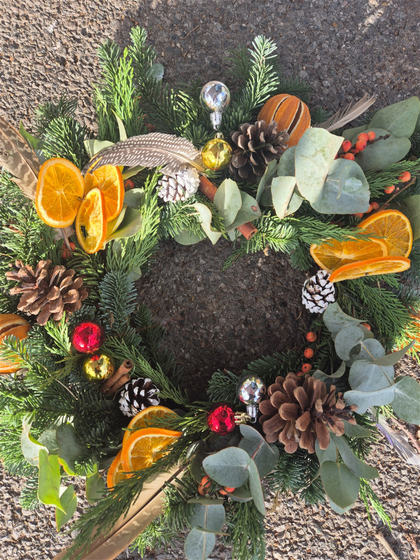 Christmas | Traditional Wreath With A Twist