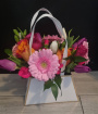 Handbags, Hat Boxes & Envelopes | Mother's Day | Unique Seasonal Arrangements  | The Bloom Bag