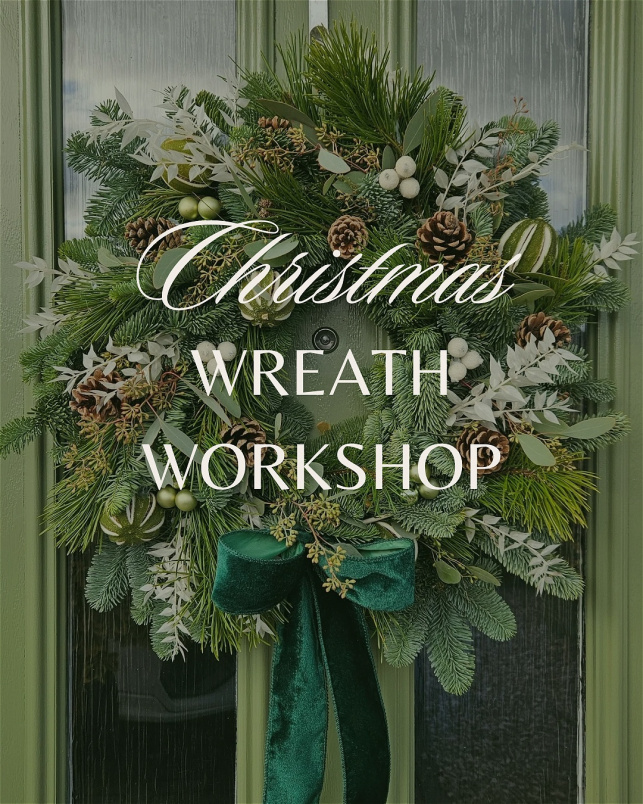Workshops | Christmas Wreath Workshop at Genevieve’s Café - 10th December