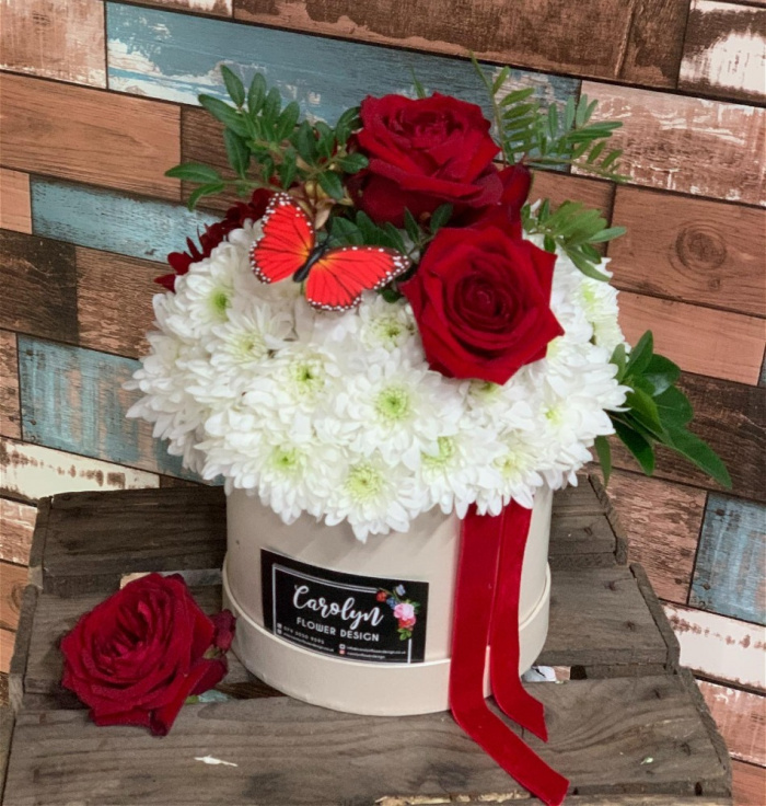 All Occasions | Flowers in Hatbox | Flowers in Hatbox