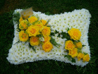 Sympathy Flowers | Floral Pillow Tribute