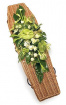 Sympathy Flowers | Casket Spray White & Green