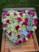 Funeral Flowers | INFINITY ROSE HEART