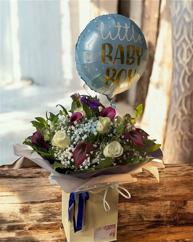 New Born Baby Bouquet | Tiny Blessing