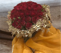 Valentine Flowers | Love in Gold