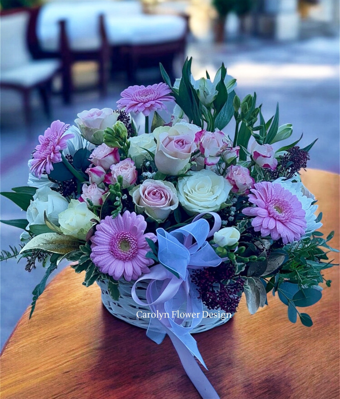 All Occasions | Anniversary Flowers | Birthday Flowers | Flowers in a Box | Mother's Day | Thank You Flowers | Rosewood Whimsy Basket