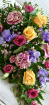 Funeral Flowers | Sympathy | Seasonal Teardrop Spray