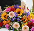 Funeral Flowers | Sympathy | Vibrant Teardrop Spray