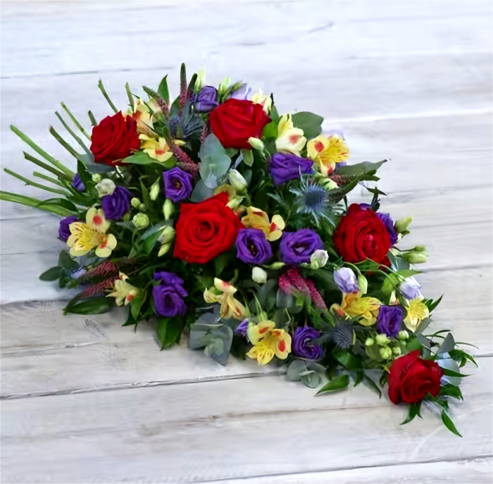 Funeral Flowers | Sympathy | Medley Teardrop Spray