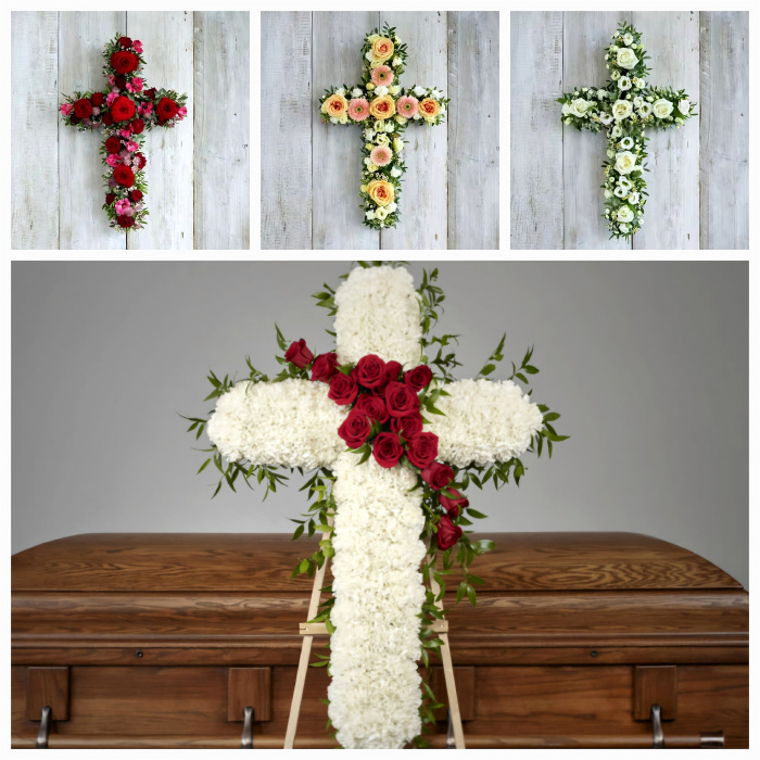 Funeral Flowers | Sympathy | Floral Cross