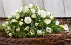 Funeral Flowers | Petite Casket Spray