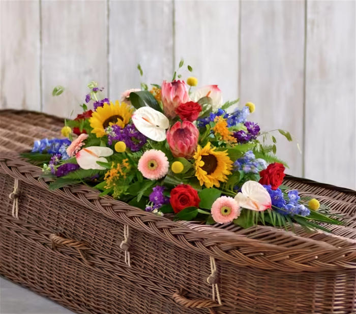 Funeral Flowers | Exotic Casket Spray
