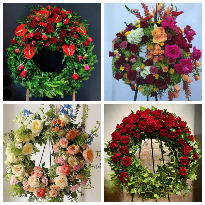 Funeral Flowers | Sympathy | Luxury Funeral Wreath