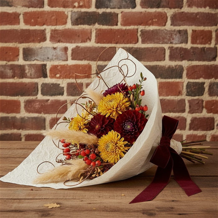 Autumn Flowers | Bouquets | Fireside Blooms