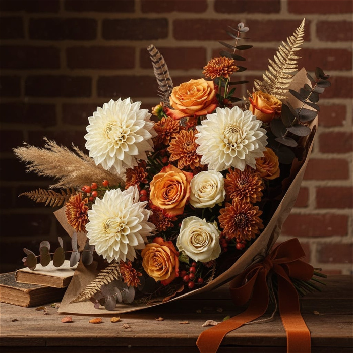 Autumn Flowers | Bouquets | Golden Hour