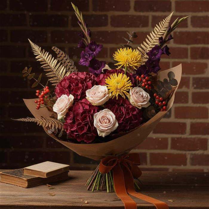 Autumn Flowers | Bouquets | Russet Romance