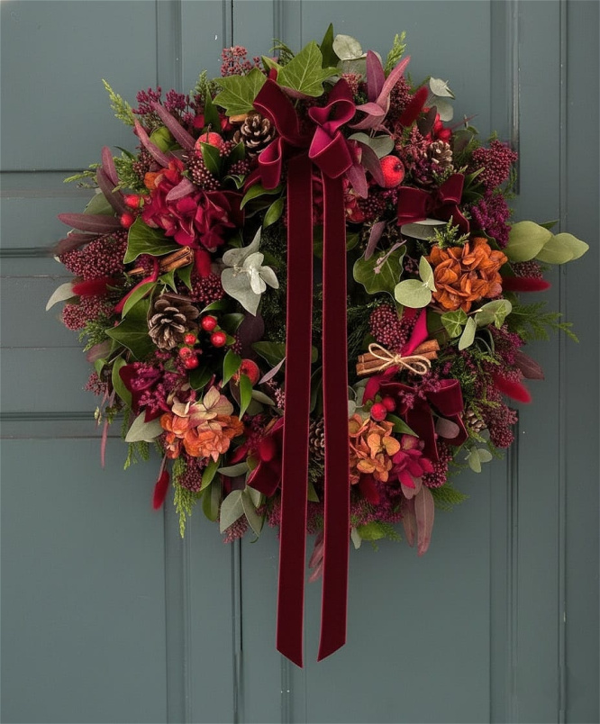 Christmas Dec's | The Burgandy Embrace