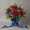 Arrangements | Bouquets | Christmas Dec's | Christmas Rose Bouquet