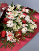 Bouquets | Valentine's Flowers | Red Rose & Rafaello Sweet Bouquet