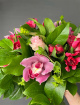Bouquets | Valentine's Flowers | Orchid & Alstroemeria Hand-Tied Bouquet