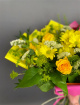 Bouquets | Valentine's Flowers | Sunny Yellow & Pink Meadow Bouquet