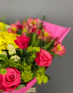 Bouquets | Valentine's Flowers | Sunny Yellow & Pink Meadow Bouquet