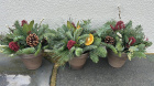 Christmas | Christmas Grave Pots