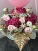 Lavish Hatboxes | Premium Bouquets | Premium Extra Large Balloon Hatbox