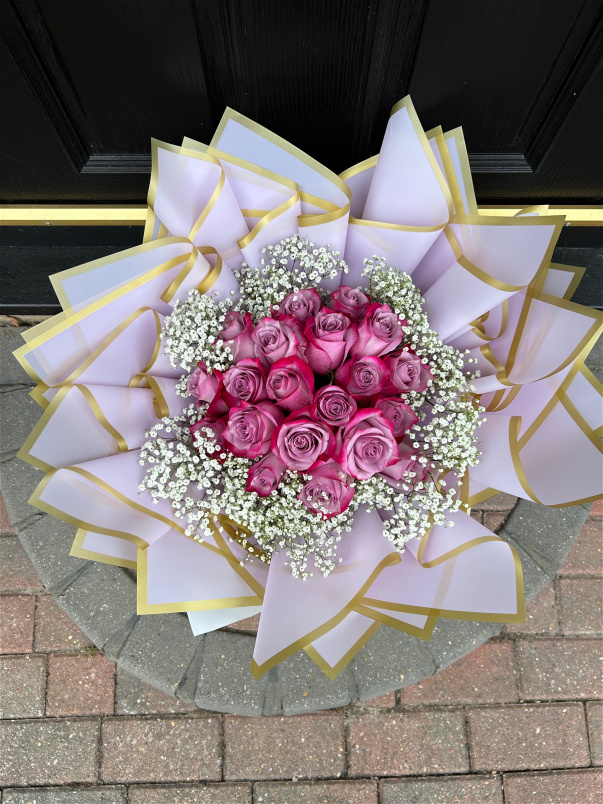 Luxury Bouquets | Rose and Gyp Bouquet