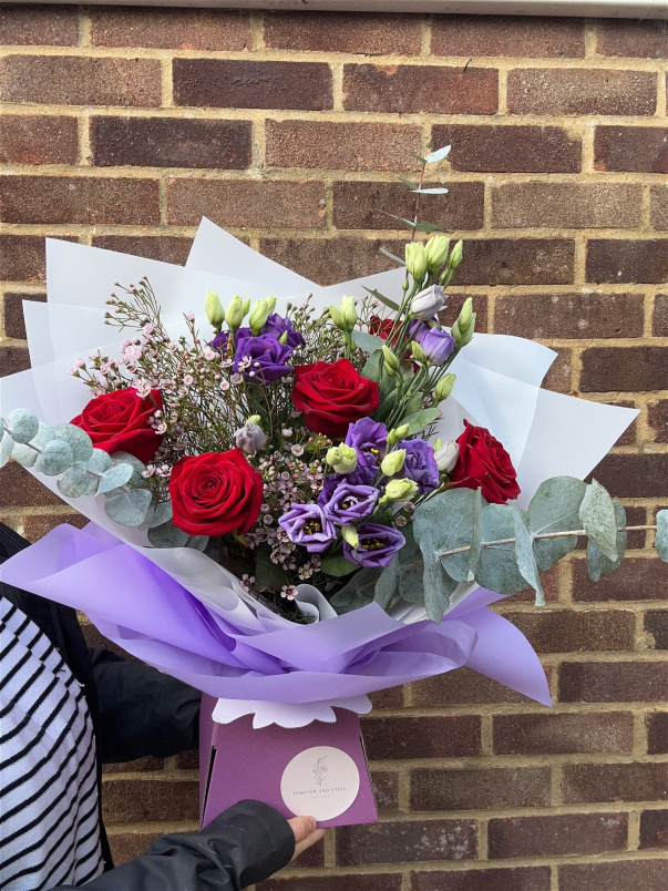 Luxury Collection | Crimson Amethyst Bouquet