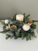 Christmas | Christmas Pillar Candle Table Centrepiece