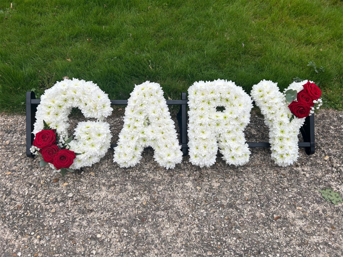 Funeral Tributes | Bespoke Name