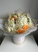 Mother's Day | Mum - Peaches & Cream Bouquet Hatbox