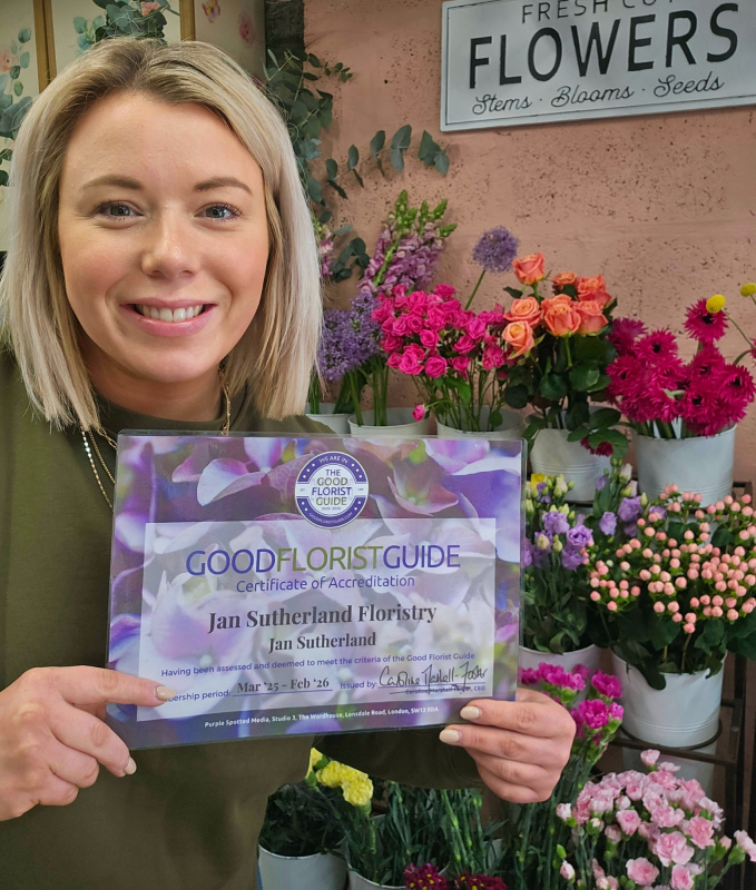 Jan Sutherland Floristry | Home