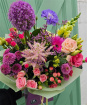 Bouquets, Bunches & Arrangements | Handtied Aqua Bouquet
