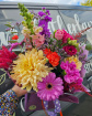 Bouquets, Bunches & Arrangements | Handtied Aqua Bouquet