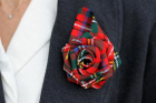 Gifts | Tartan Roses | Tartan Rose Brooch