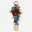 Tributes | White Massed Cross